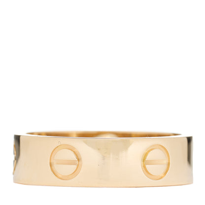 Cartier 18K Yellow Gold 5.5mm LOVE Ring 54 6.75 2 of 4
