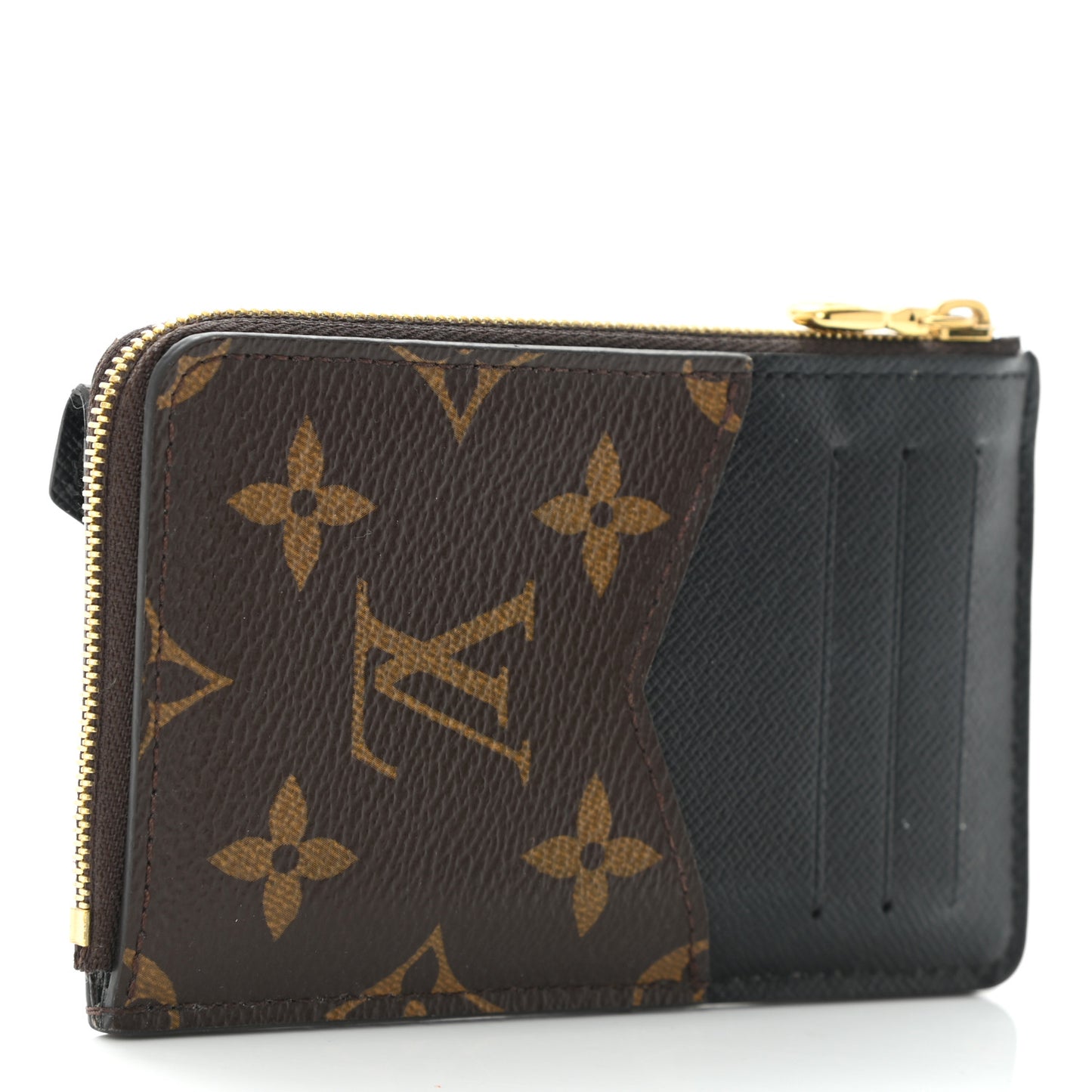 Monogram Recto Verso Card Holder Black