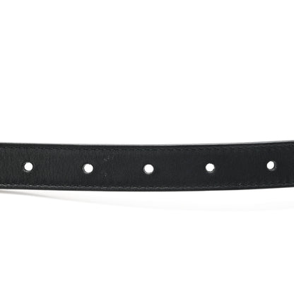Gucci Calfskin Double G 20mm Belt 80 32 Black 4 of 5