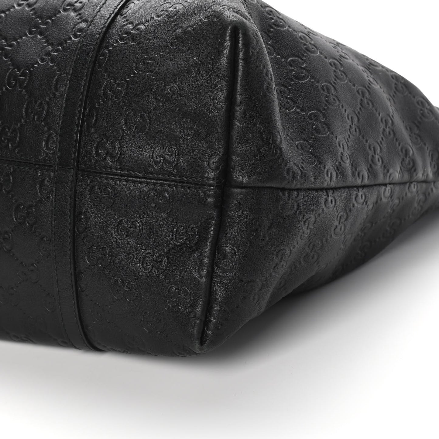 Guccissima Large Joy Tote Black