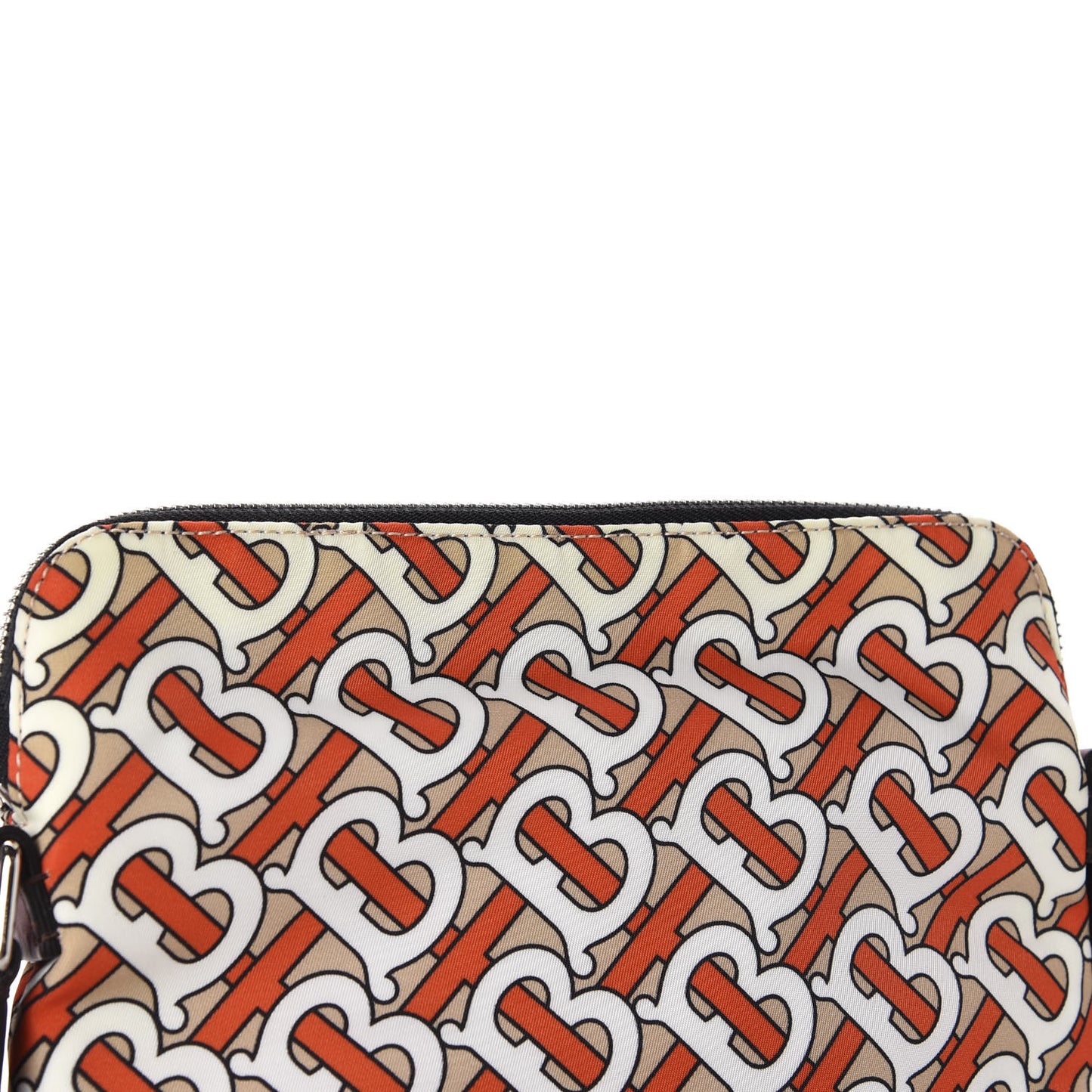 Nylon Monogram Crossbody Vermillion
