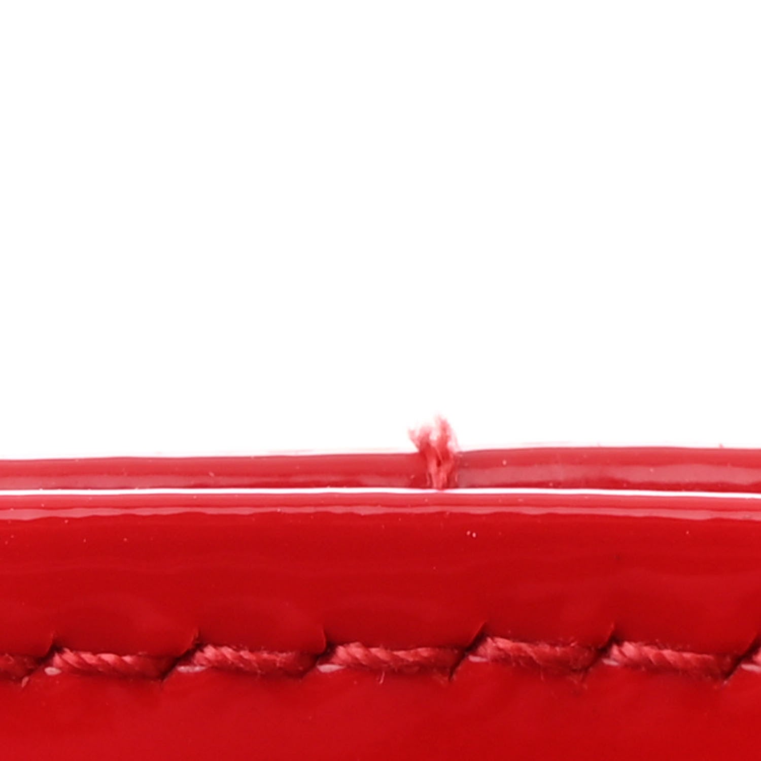 Christian Dior Patent Cannage Mini Lady Dior Red 12 of 13