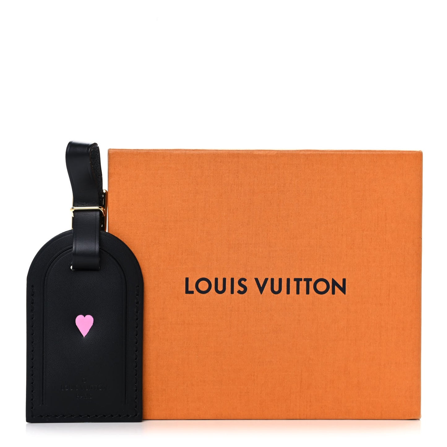 Calfskin Luggage Tag Ebene