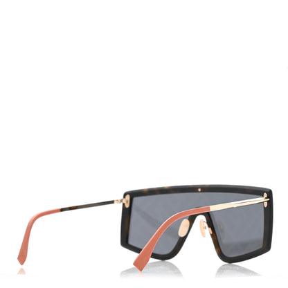 Fendi FF Shield Sunglasses FF M0076/G/S Brown 4 of 8