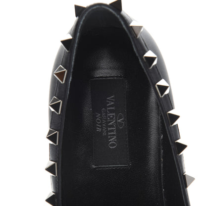 Valentino Garavani Nappa Rockstud Ballerina Flats 36.5 Black 6 of 9