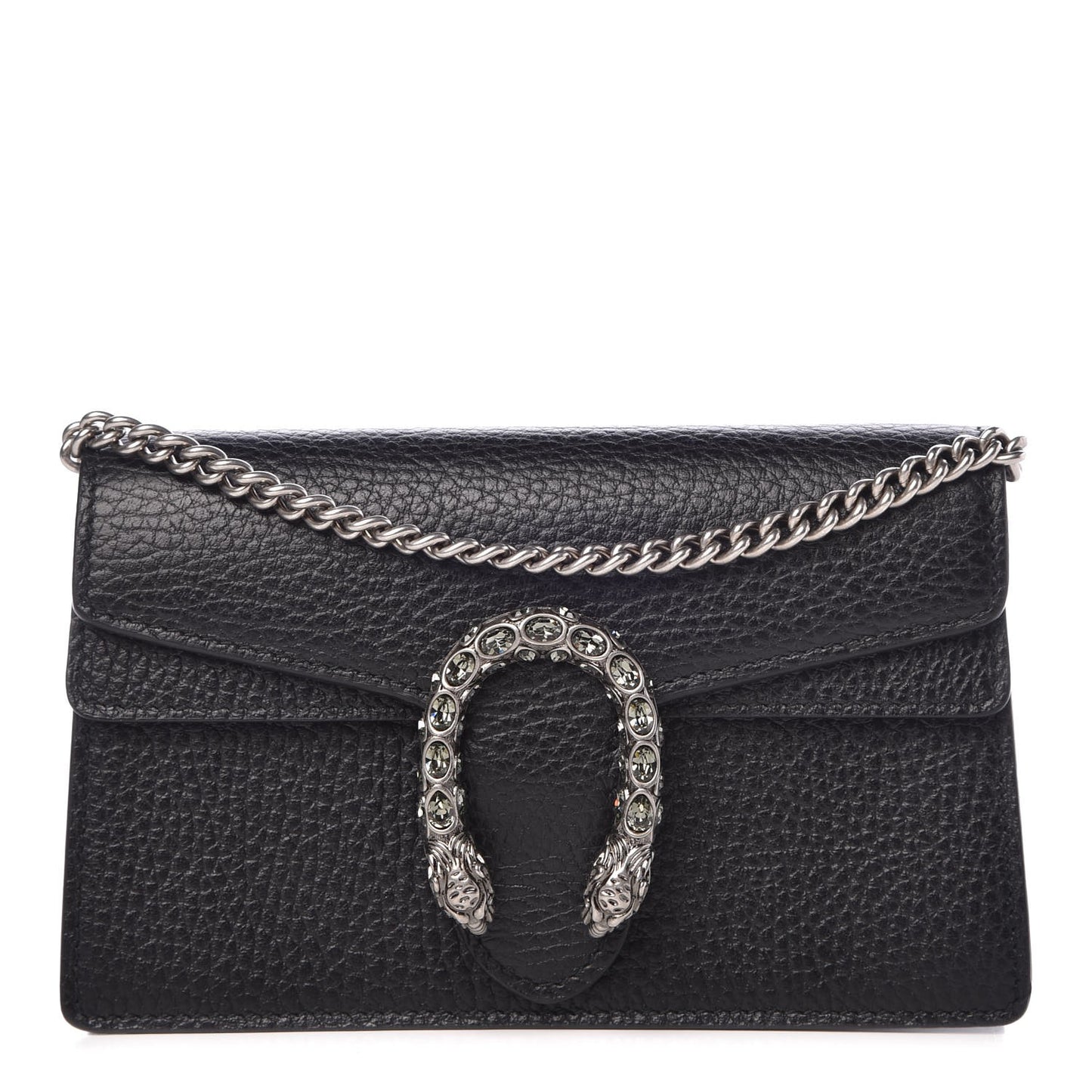 Calfskin Super Mini Dionysus Shoulder Bag Black
