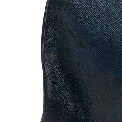 Hermes Courchevel Kelly Retourne 40 Bleu Marine 11 of 14
