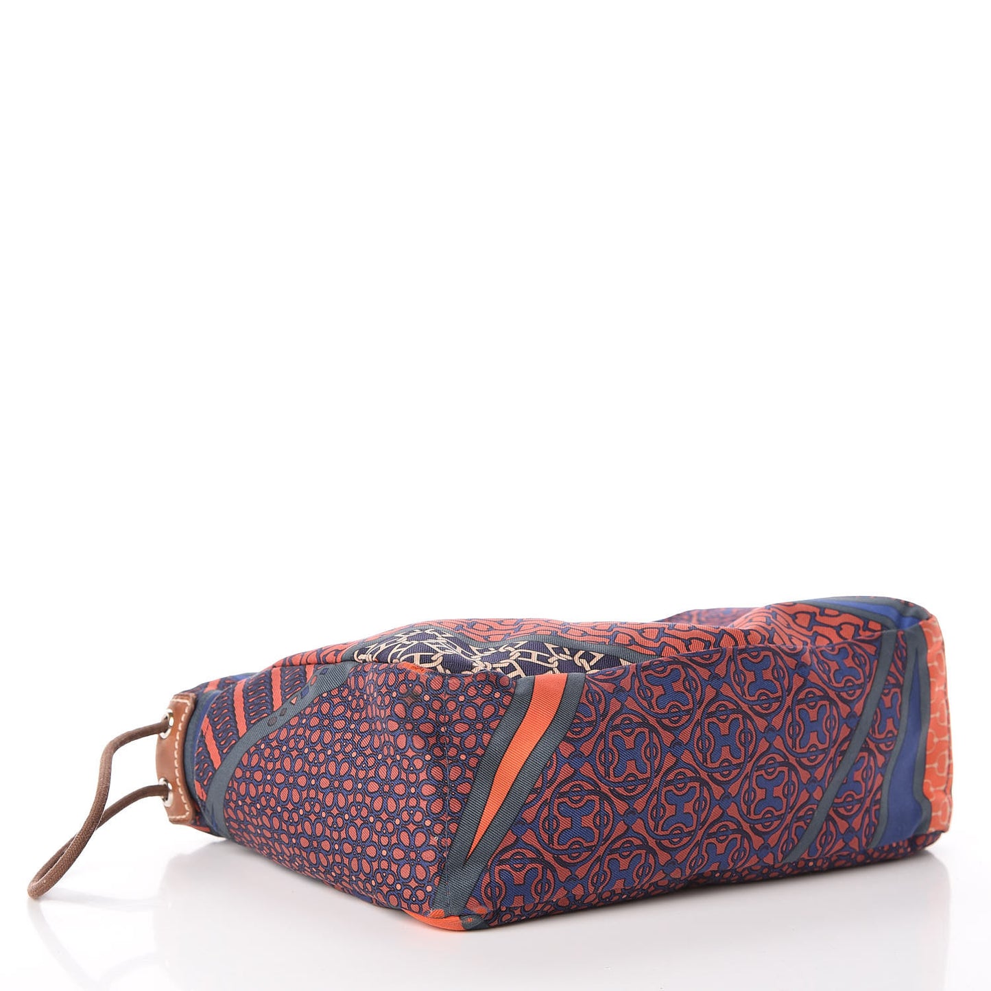 Silk Carre en Cravates Fourbi 20 PM Pouch Ocean Bleu