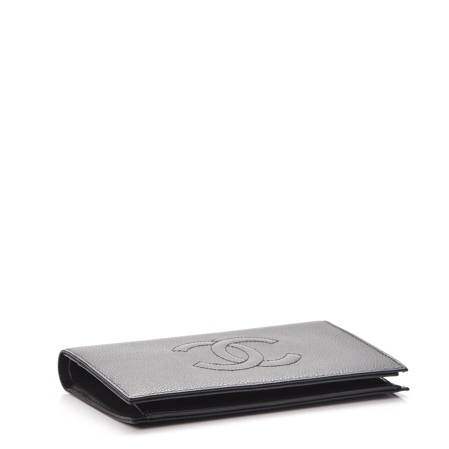 Caviar Timeless CC Yen Wallet Black