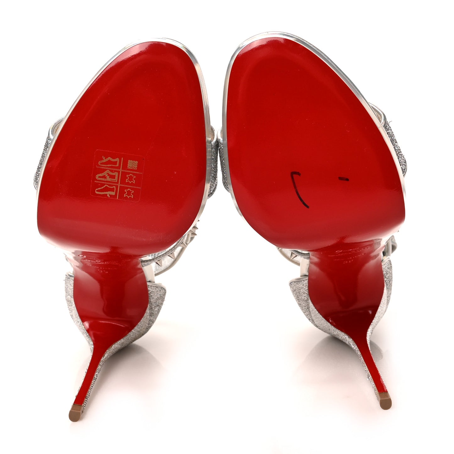 Lurex Specchio Choca Lux Sandals 39 Silver