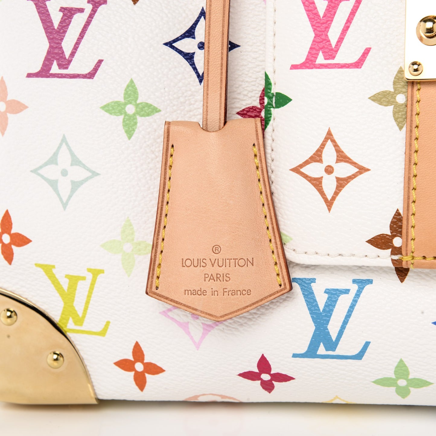 Monogram Multicolor Speedy 30 White