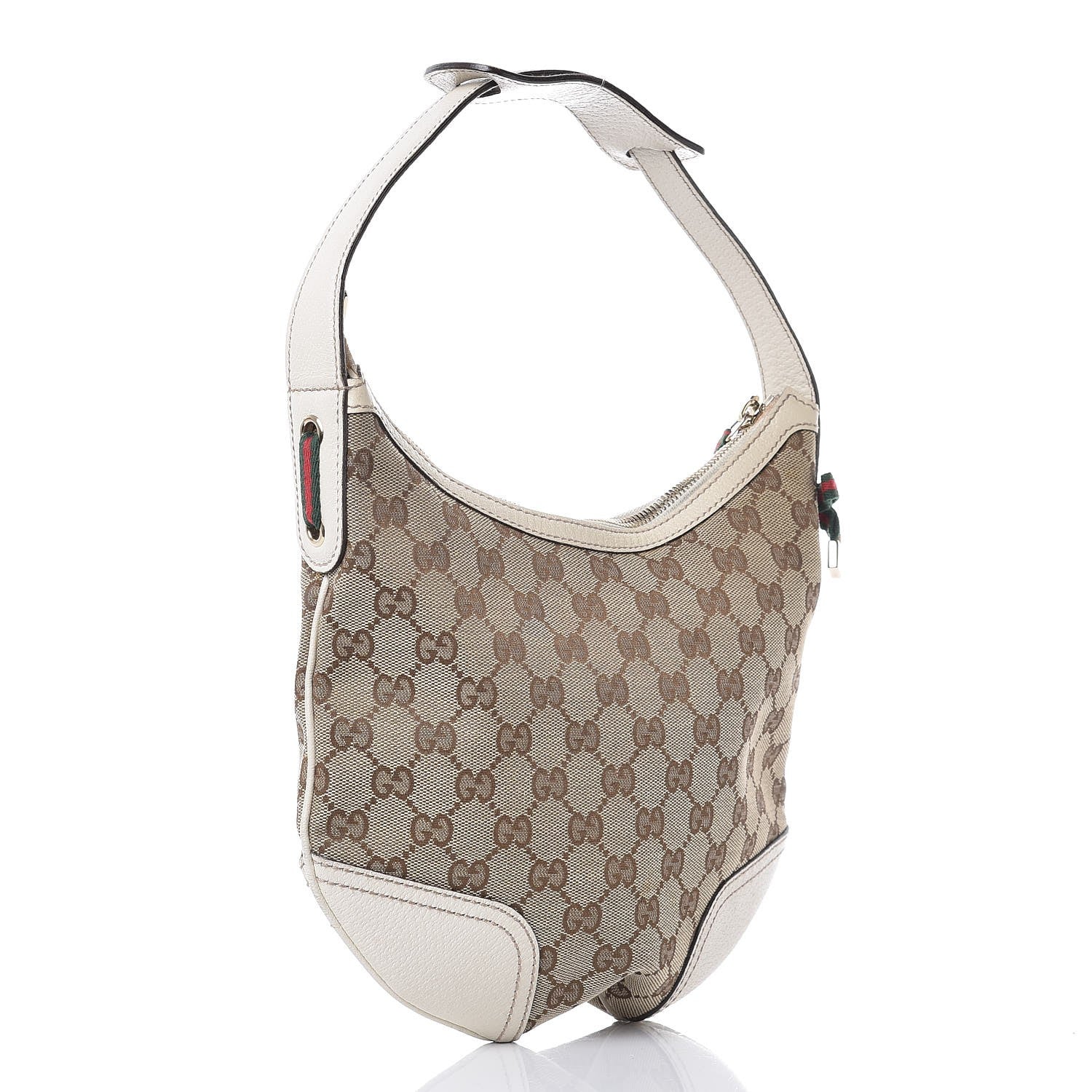Gucci Monogram Small Princy Hobo Off White 4 of 11
