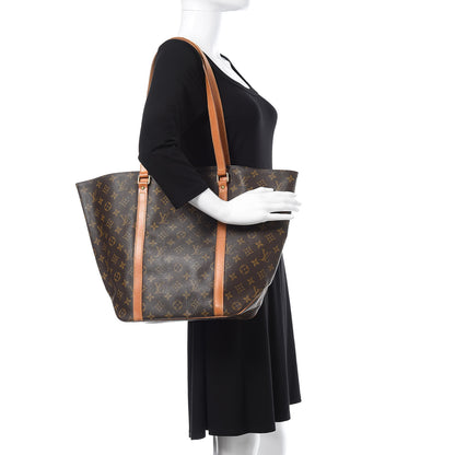 Louis Vuitton Monogram Sac Shopping Tote 2 of 14