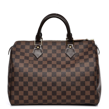 Louis Vuitton Damier Ebene Speedy 30 1 of 7