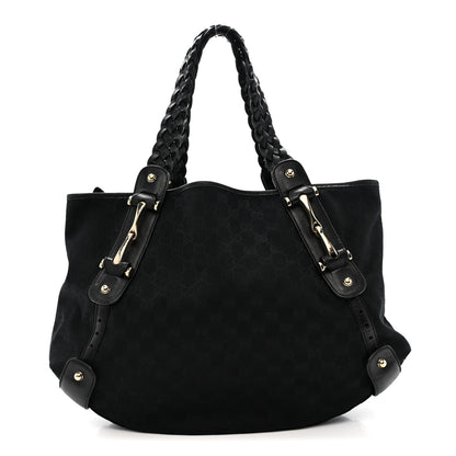 Gucci Monogram Medium Pelham Shoulder Bag Black 1 of 14