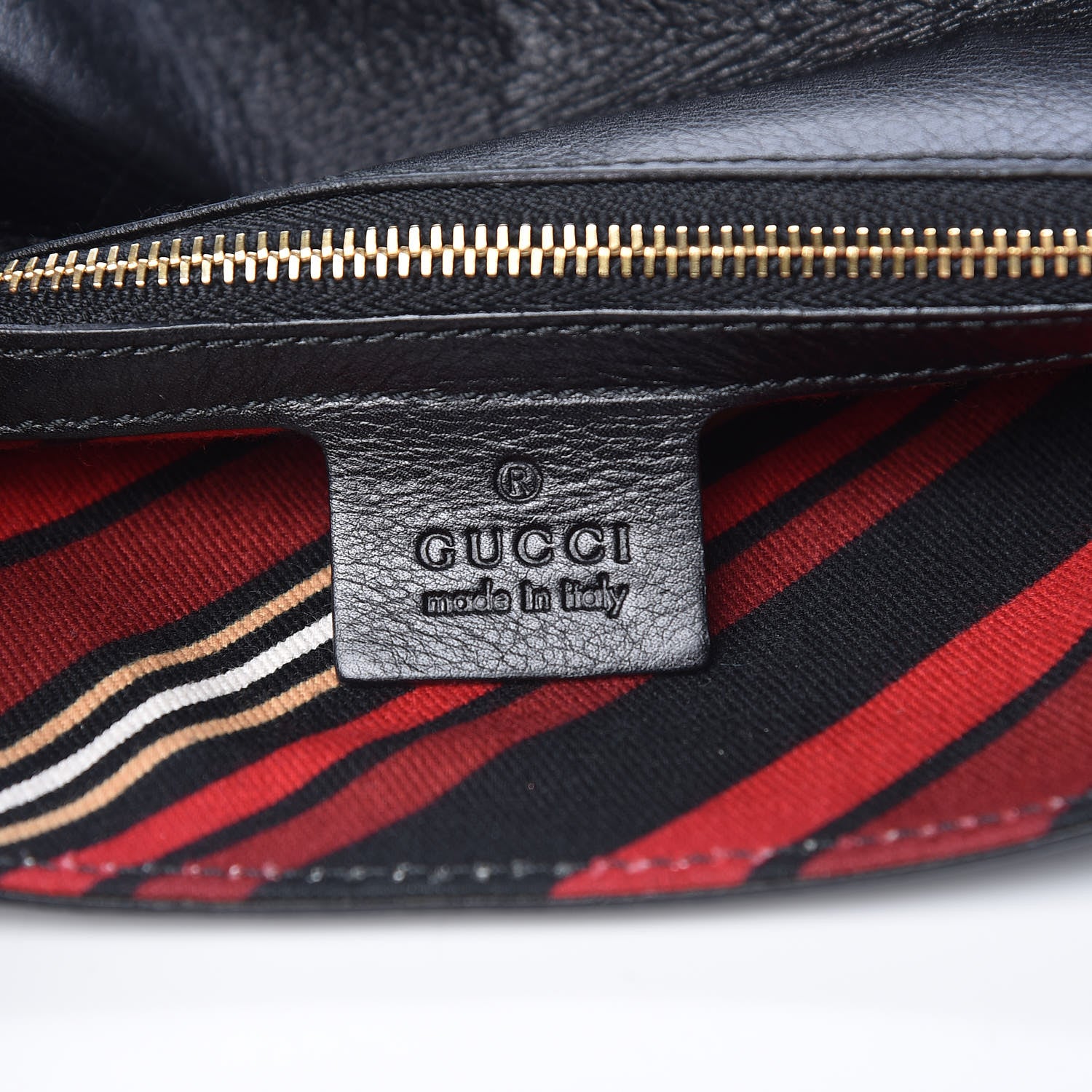 Gucci Calfskin Small Britt Shoulder Bag Black 6 of 11