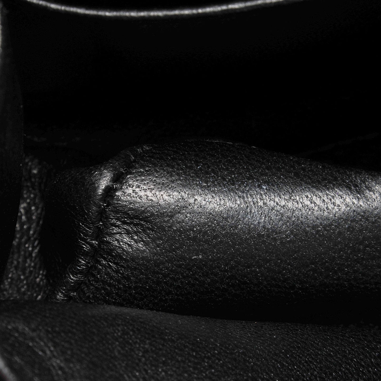 Caviar Quilted Small Double Flap Black