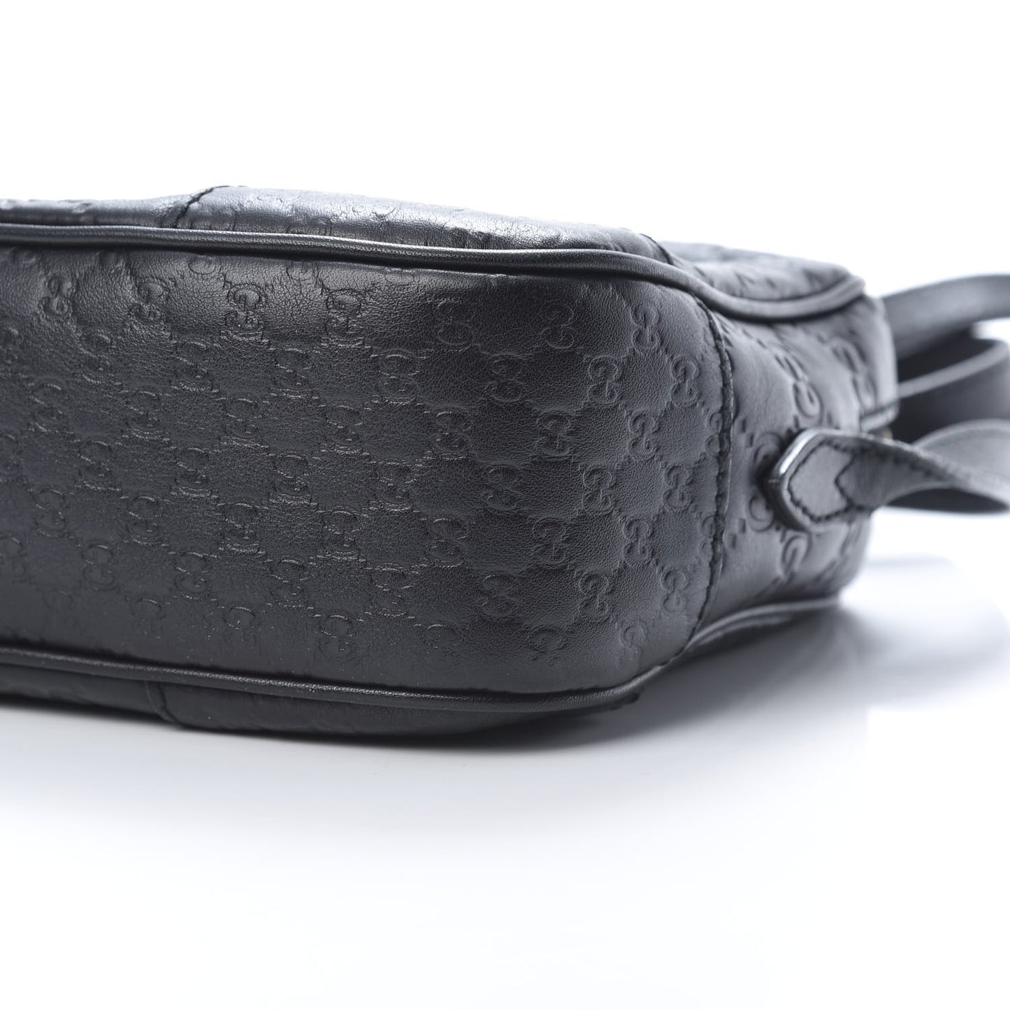 Guccissima Mini Bree Messenger Bag Black