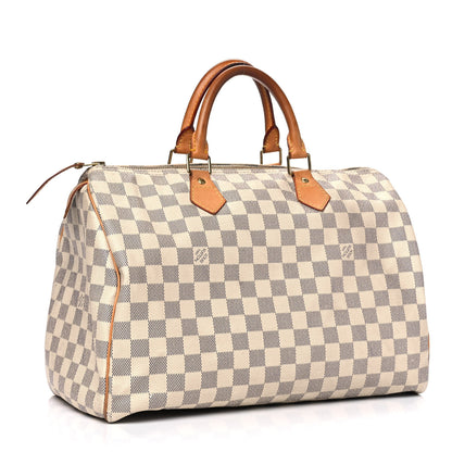 Louis Vuitton Damier Azur Speedy 35 2 of 18