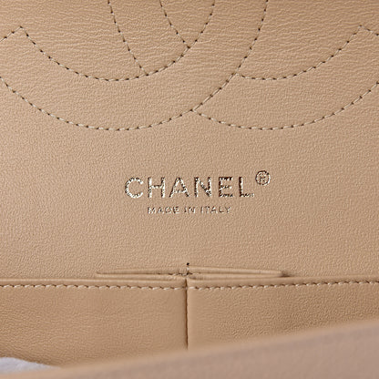 Chanel Caviar Quilted Jumbo Double Flap Beige Clair 6 of 10