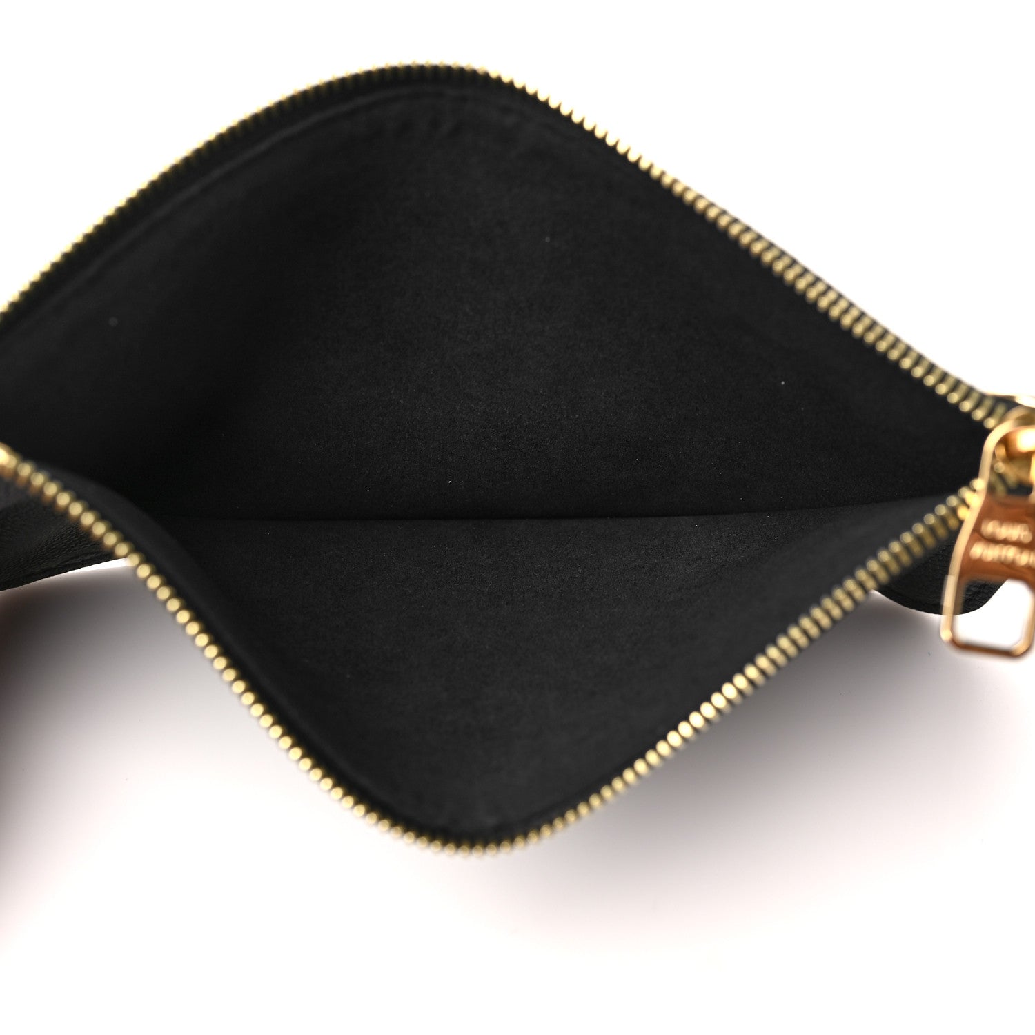 Louis Vuitton Empreinte Monogram Giant Neverfull MM Pochette Black 5 of 8