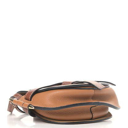 Loewe Grained Calfskin Mini Gate Crossbody Bag Caramel Pecan 3 of 4