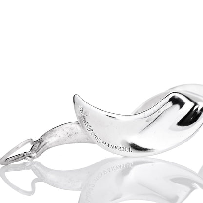 Tiffany Sterling Silver Frank Gehry Orchid Drop Earrings 4 of 4