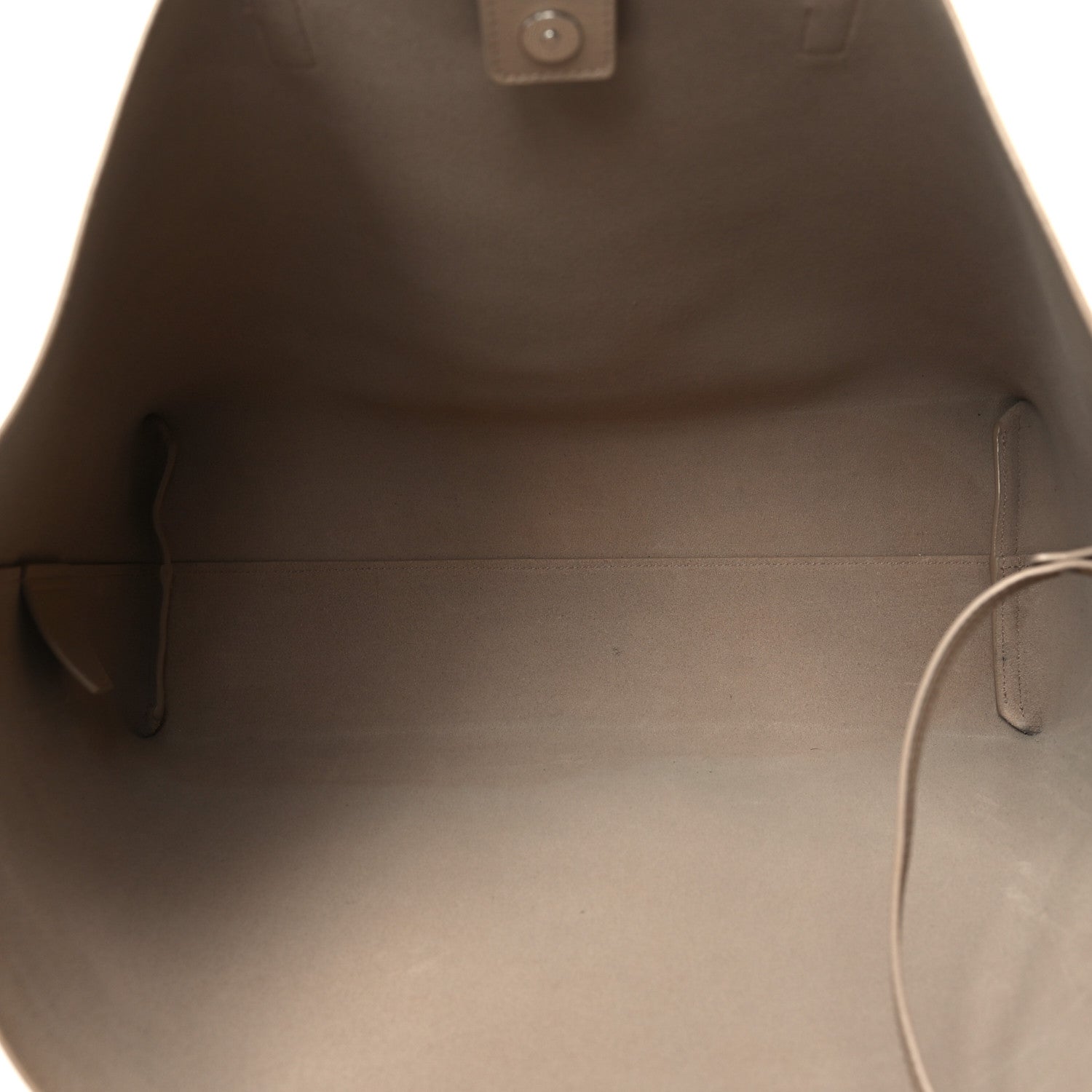 Saint Laurent Calfskin Large Shopping Tote Dark Toffee 6 of 10