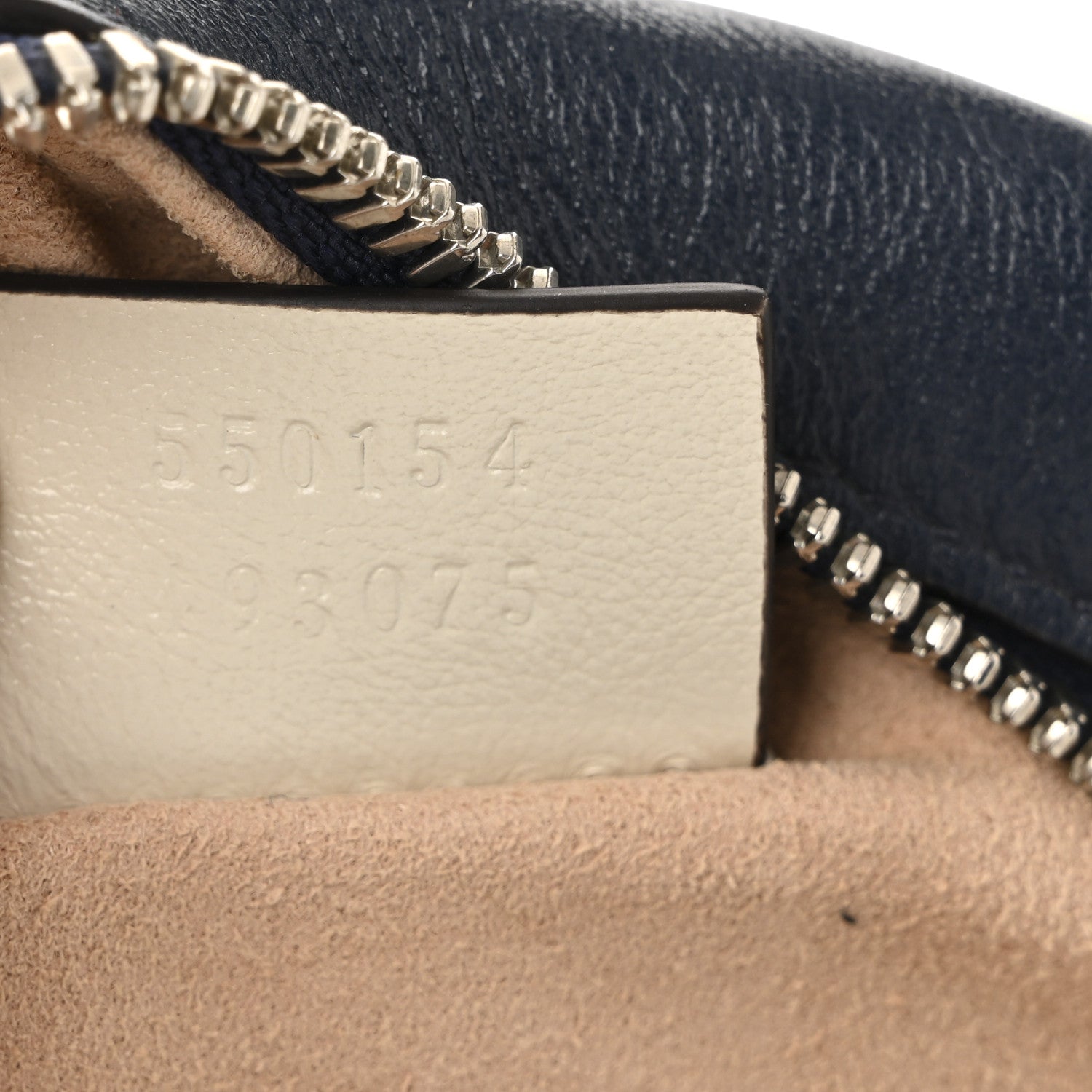 Gucci Azalea Calfskin Matelasse Diagonal Mini Torchon GG Marmont Round Shoulder Bag Blue Agata Mystic White 7 of 11