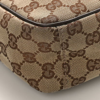 Gucci Monogram Messenger Bag Brown 8 of 9