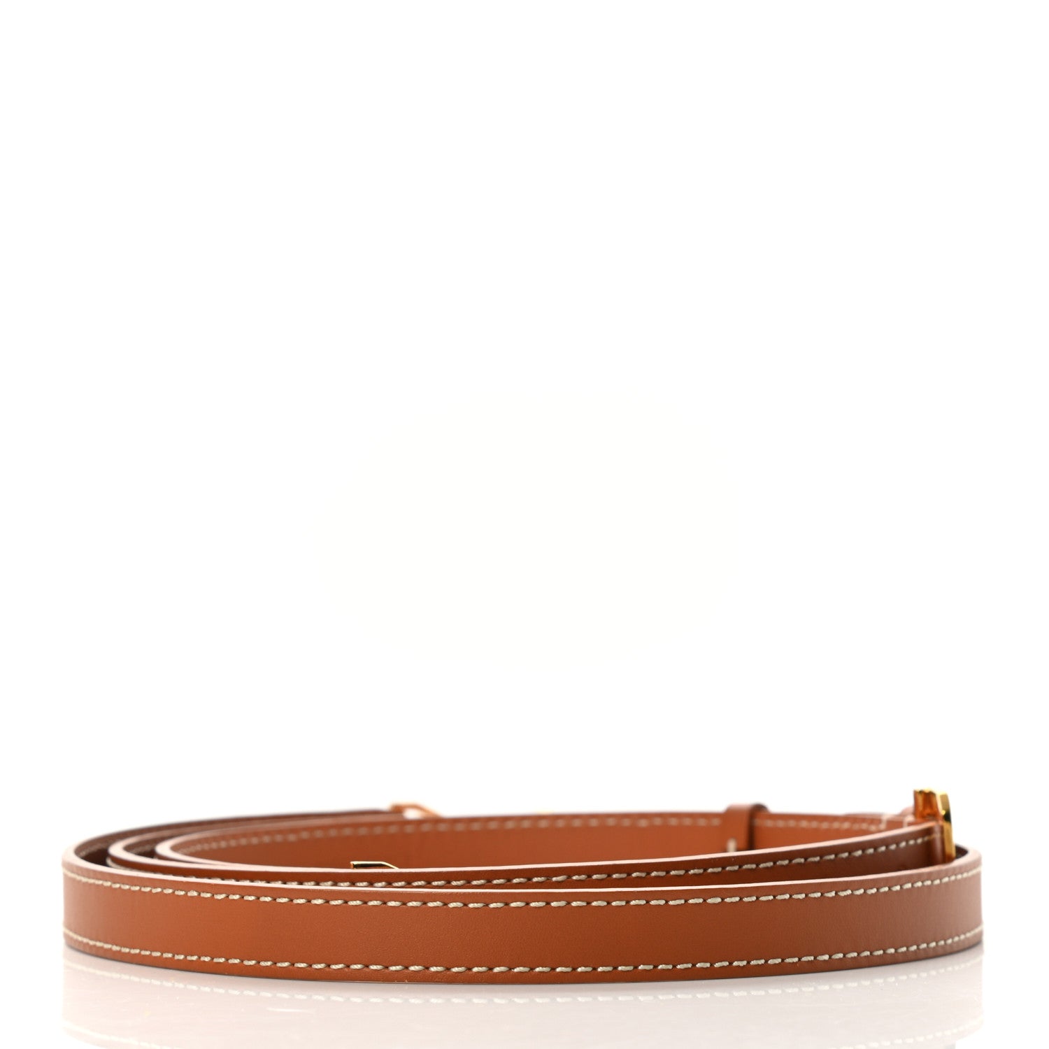 Goyard Calfskin Adjustable Shoulder Strap Gold 2 of 5