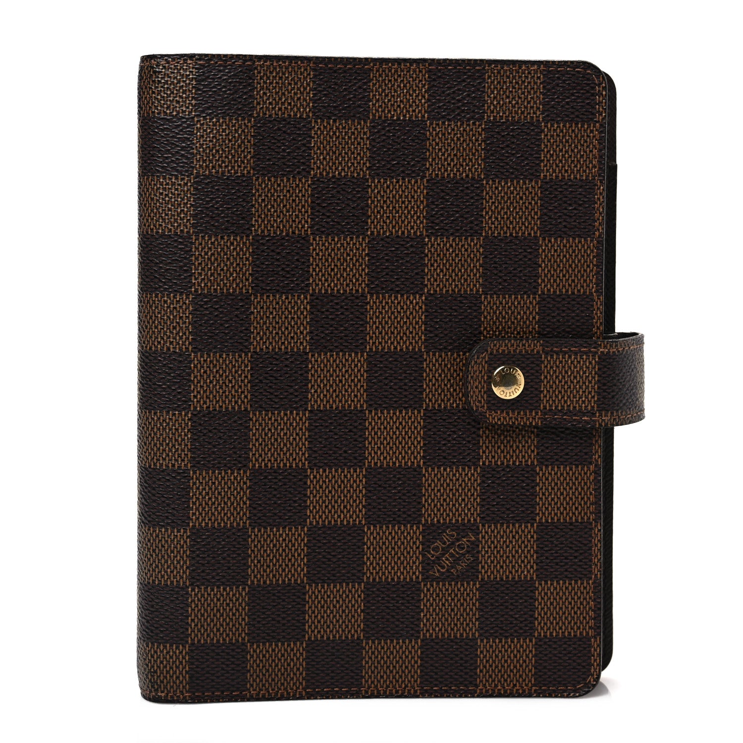 Louis Vuitton Damier Ebene Medium Ring Agenda Cover 1 of 7