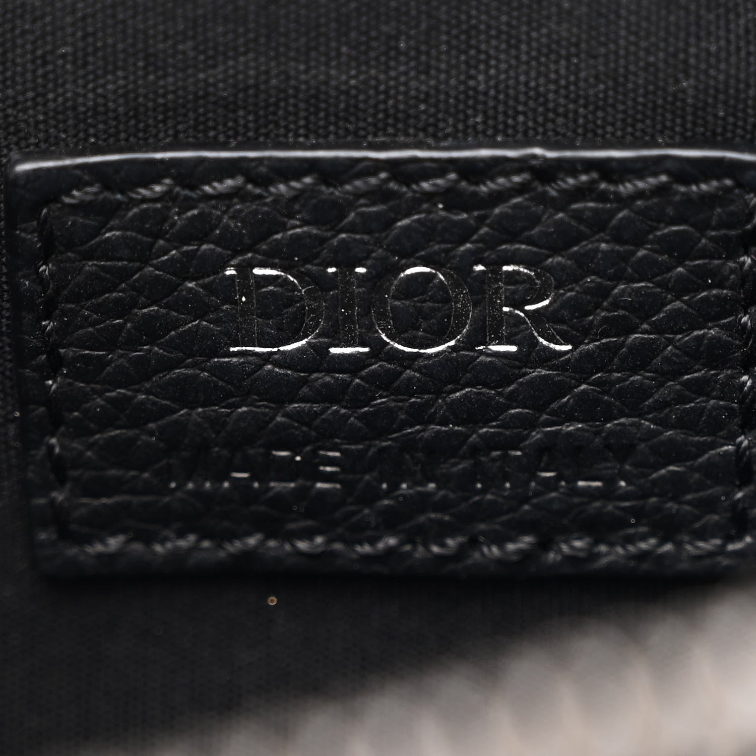 Christian Dior HOMME Oblique Safari Messenger Black 6 of 11