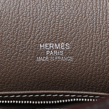 Hermes Taurillon Clemence Jypsiere 37 Etoupe 7 of 8