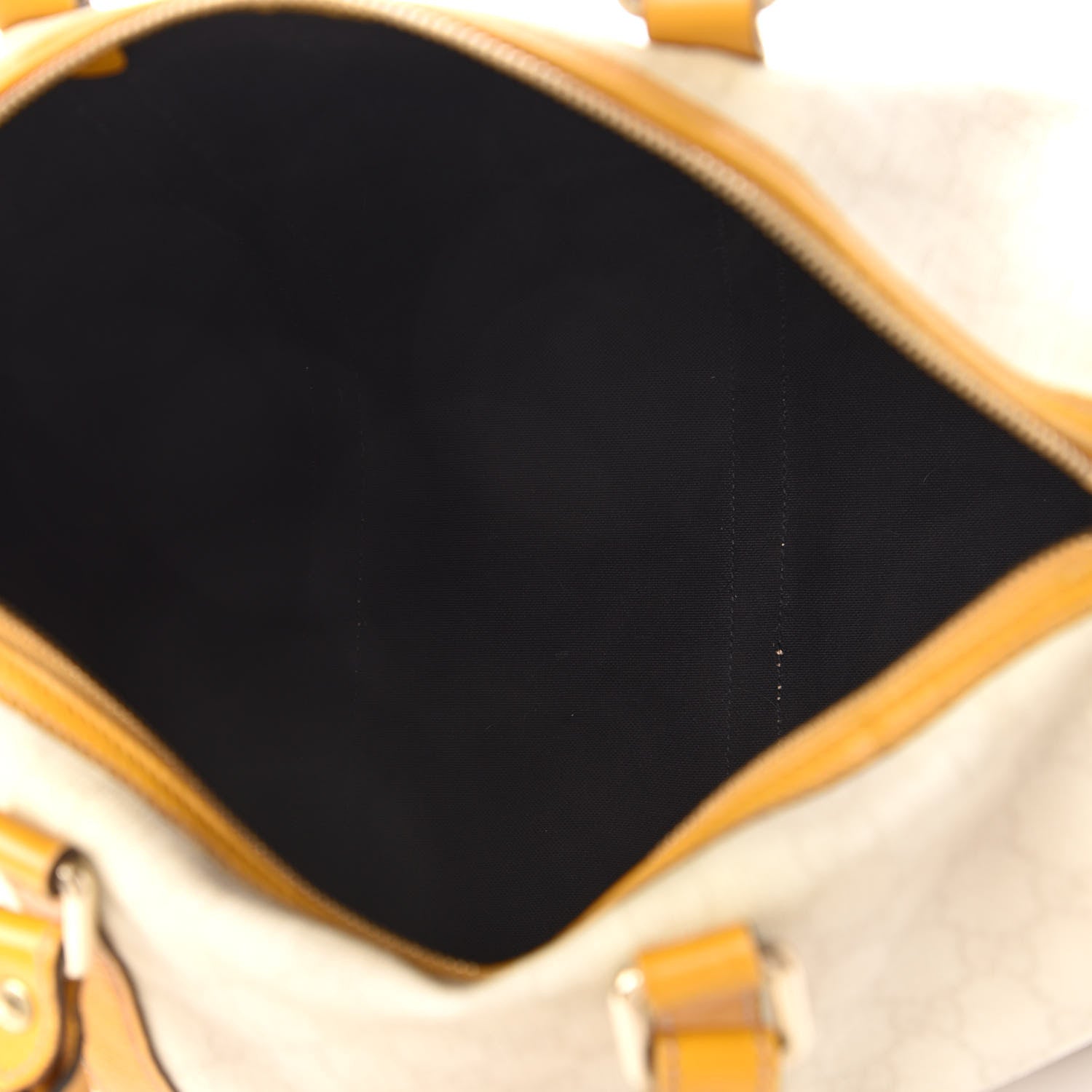 Gucci GG Plus Monogram Medium Joy Boston White Yellow 5 of 11