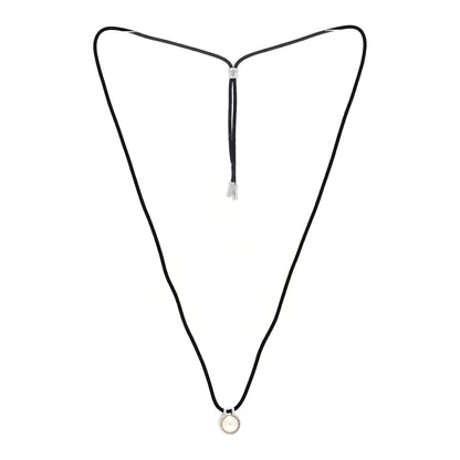 Tiffany Sterling Silver Pearl HardWear Cord Necklace 3 of 6