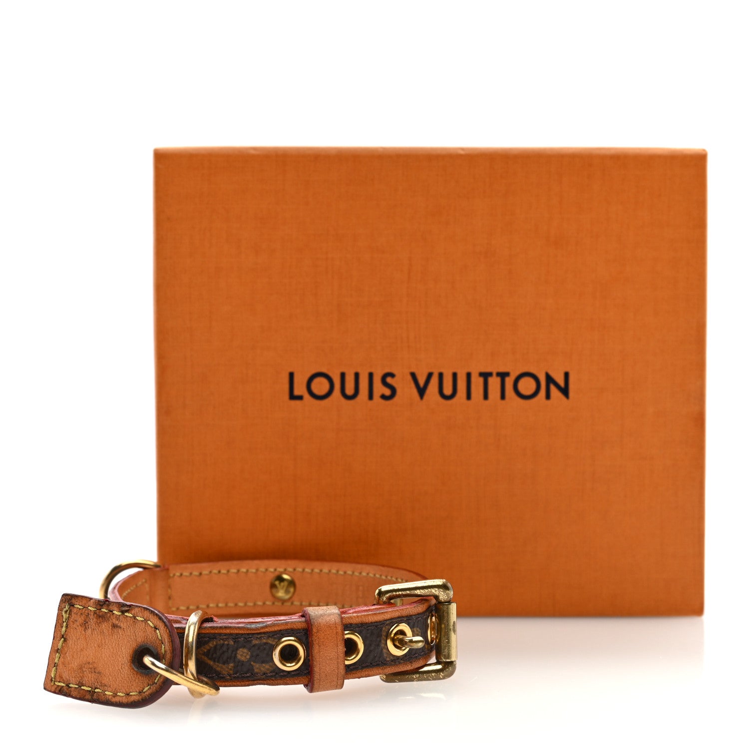 Louis Vuitton Monogram Baxter Dog Collar PM 5 of 5