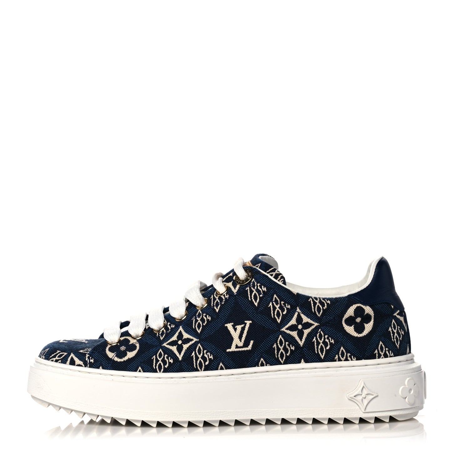 Jacquard Since 1854 Time Out Sneakers 35.5 Blue