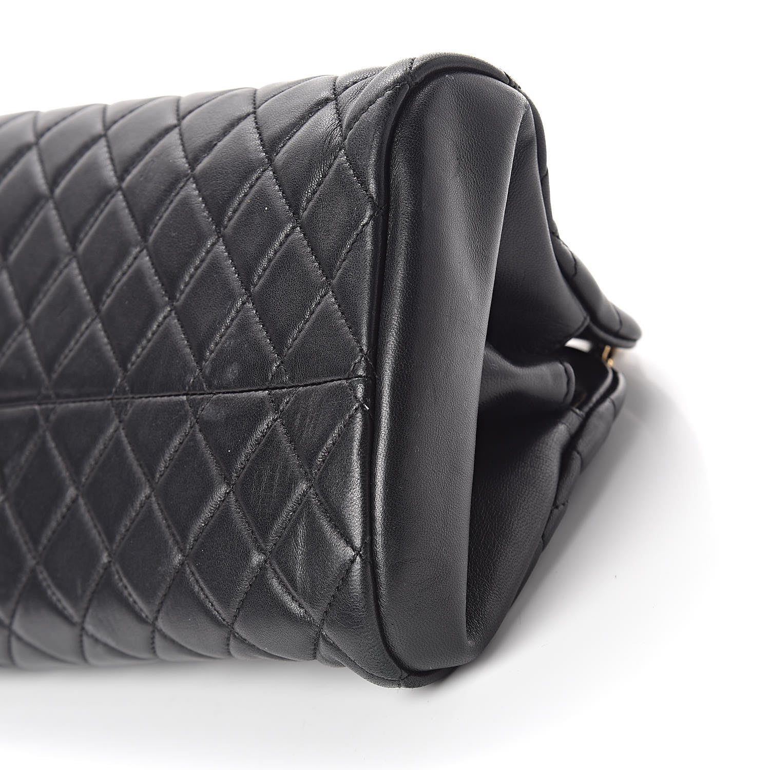 Chanel Lambskin Quilted Medium Just Mademoiselle Black 10 of 10