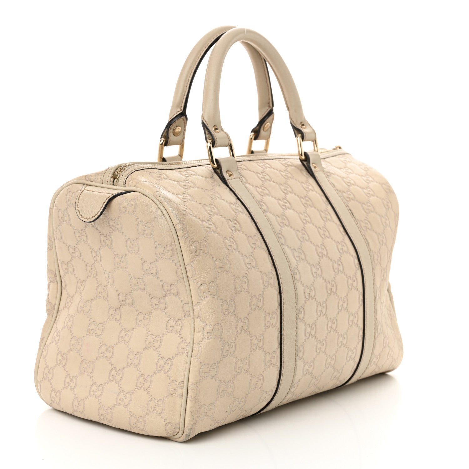 Gucci Guccissima Medium Joy Boston Off White 3 of 14