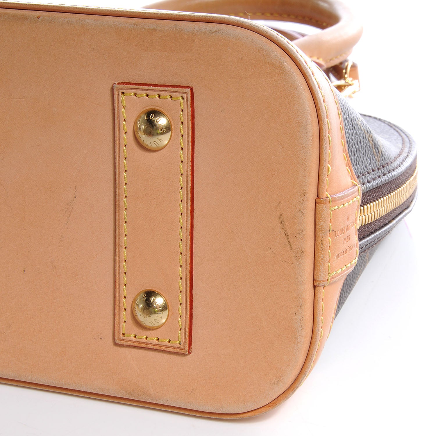 Louis Vuitton Monogram Alma BB 6 of 9