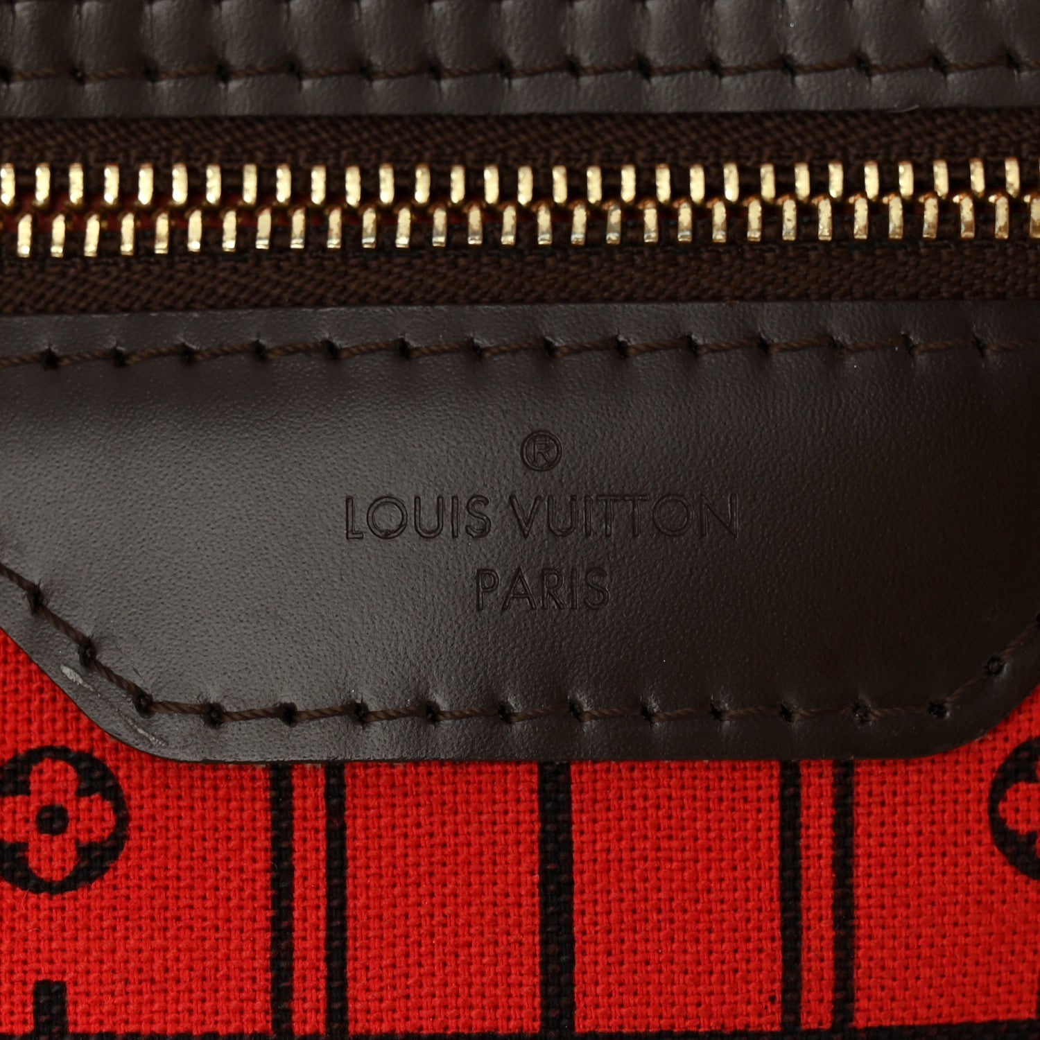 Louis Vuitton Damier Ebene Neverfull GM 6 of 11