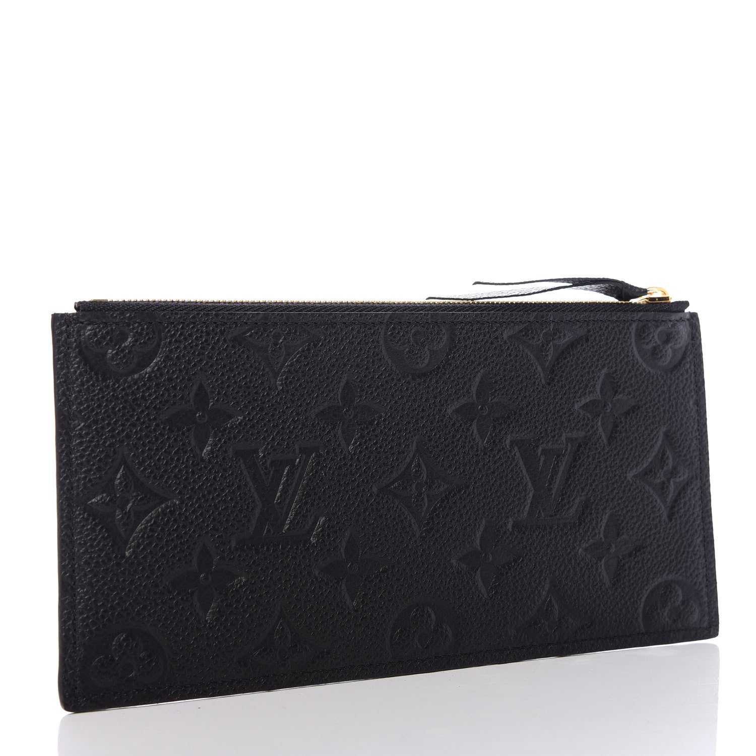 Louis Vuitton Empreinte Felicie Chain Wallet Zippered Insert Black 3 of 6