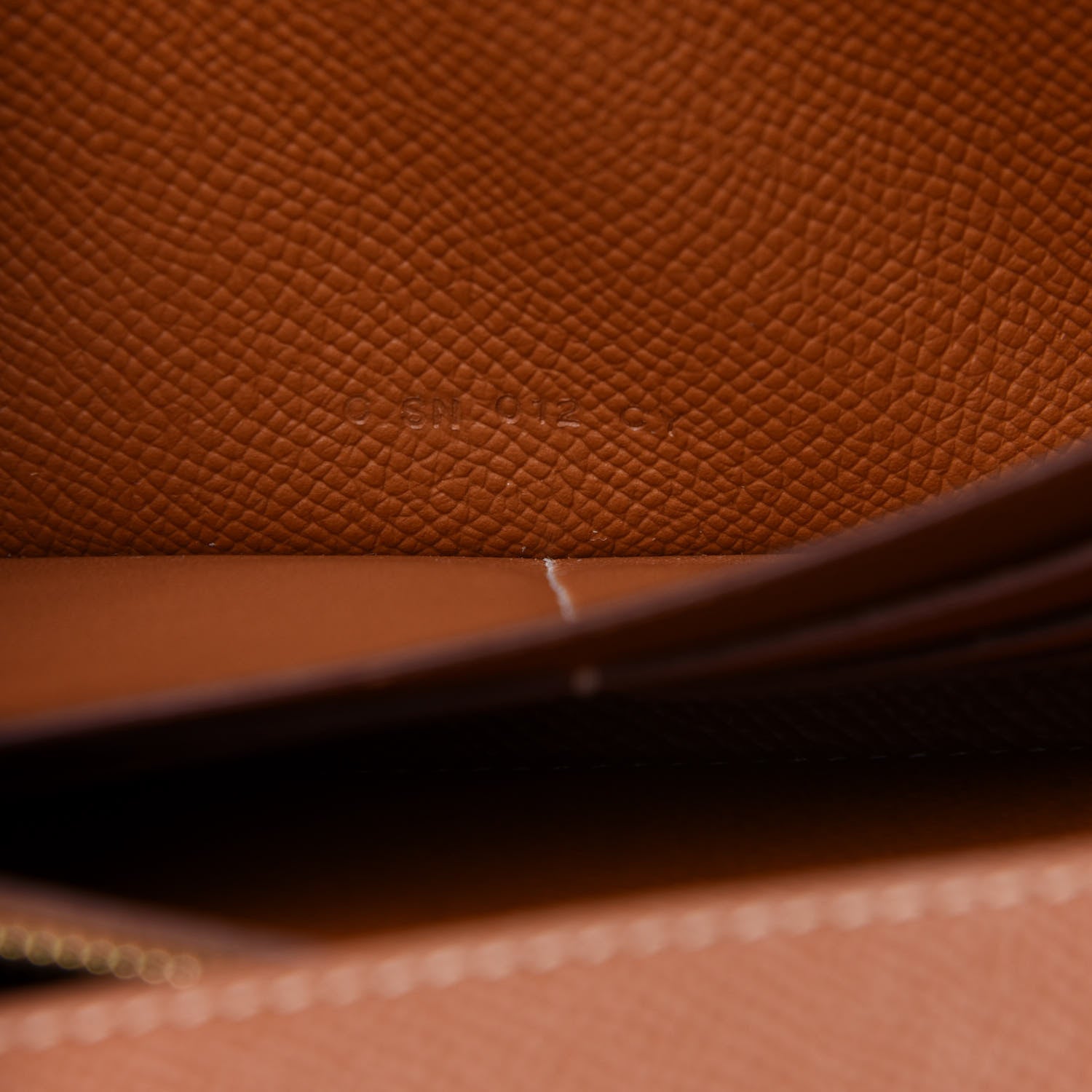 Hermes Epsom Kelly Longue Wallet Gold 7 of 8