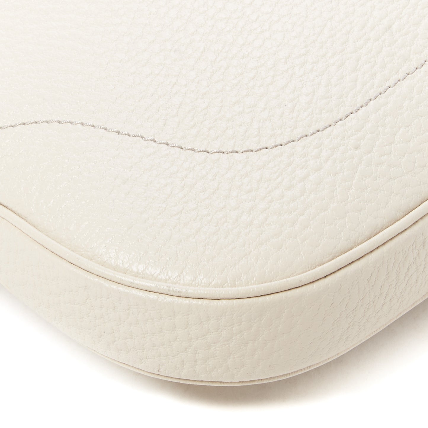 Calfskin Small Jackie O Hobo White