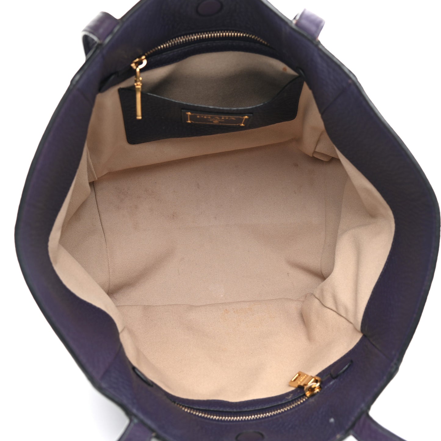 Vitello Daino Tote Melanzana