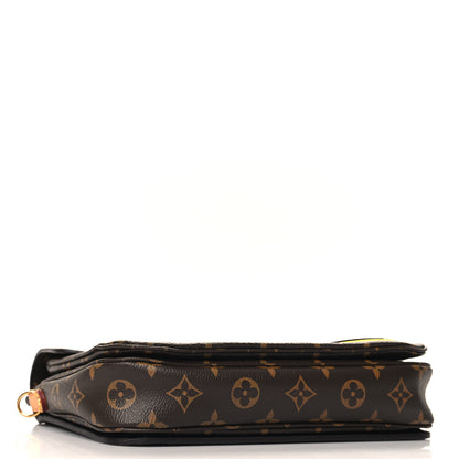 Louis Vuitton Monogram Patches Pochette Metis 3 of 9