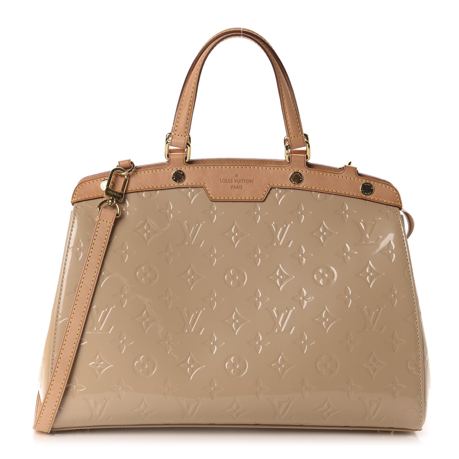 Louis Vuitton Vernis Brea GM Dune 2 of 11