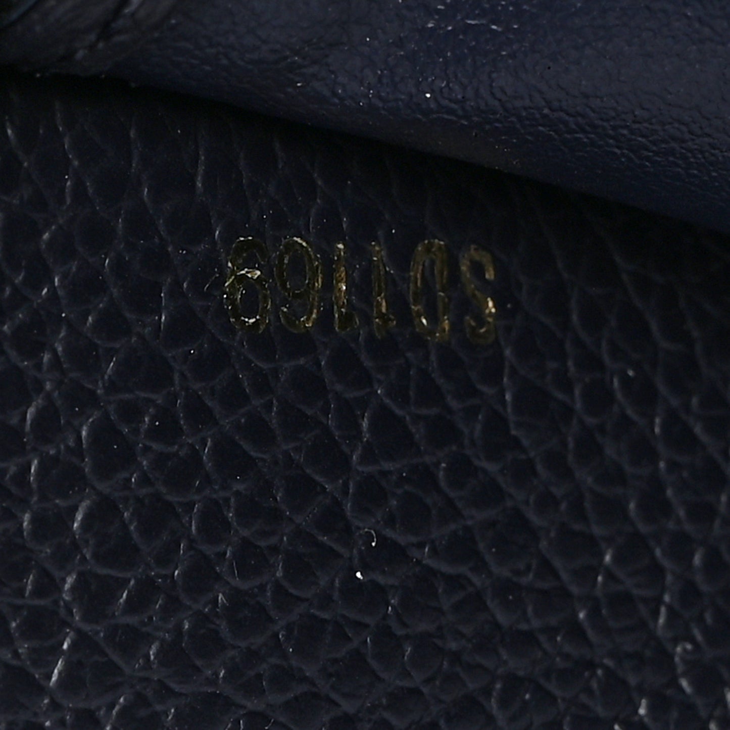 Empreinte Zippy Wallet Marine Rouge