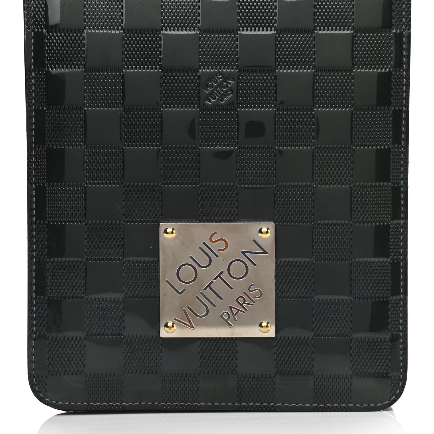 Louis Vuitton Damier Vernis Club Petrole Blue 7 of 11